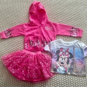 Disney Minnie Mouse 3 pieces outfit